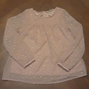 Blush Pink Stary - Blouse